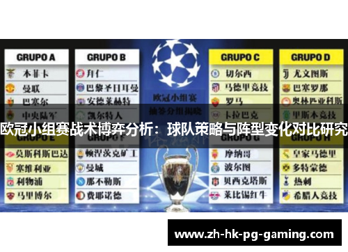 欧冠小组赛战术博弈分析：球队策略与阵型变化对比研究
